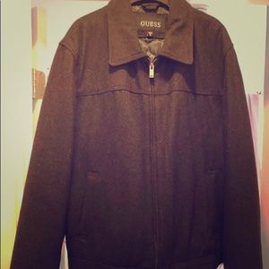 Mens wool Guess jacket brand new
